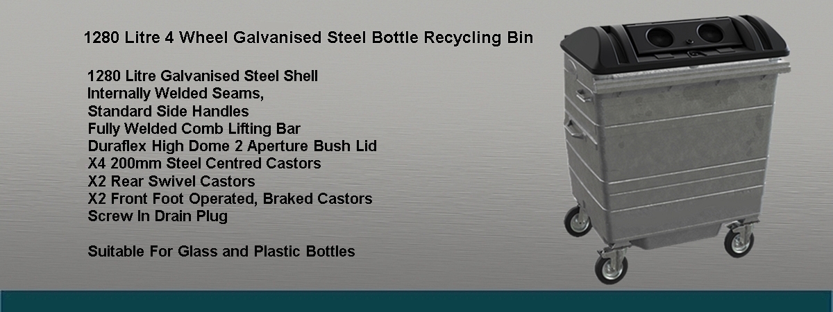 DJERS 1280 BOTTLE RECYCLING BIN
